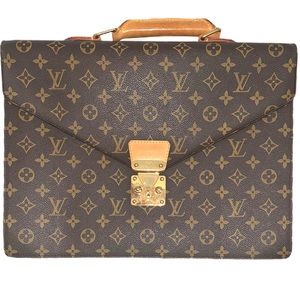 Louis Vuitton vtg Monogram Serviette Consieller